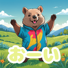 Wombat's Greeting