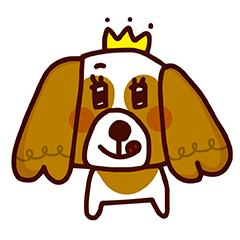 Cute Cavalier King Charles Spaniel