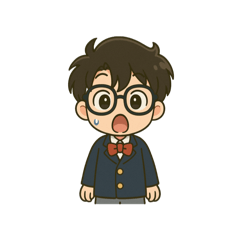 各種表情男孩