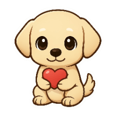 Labrador - Dog Sticker Series