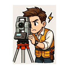 エイちゃんの測量スタンプ