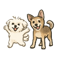 2隻Dog