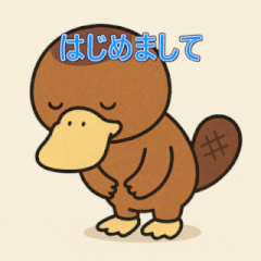 悠閒鴨鴨問候貼圖