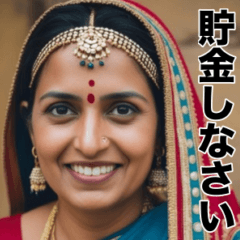 親戚のインド人