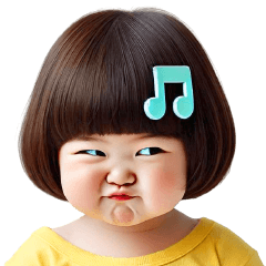 Chubby Girl Funny face 97(MINI)