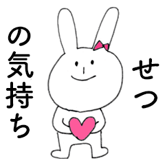 SETSU DAYO!(rabbit)