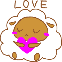 Kansaiben sheep 3 LOVE & CHEER UP