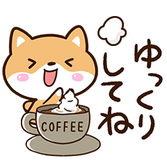Sticker of Cute Shiba61