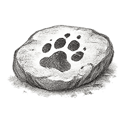 ตัวอย่างร่องรอยของสัตว์