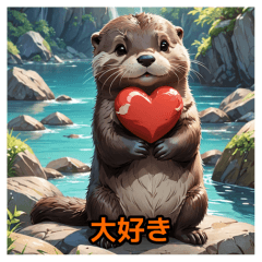 Such a cute otter!