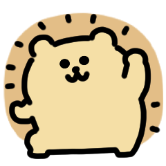 跳舞的刺蝟動畫貼紙