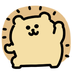 Dancing Hedgehog Animated Sticker