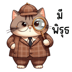 Super Detective Cat