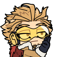 Animated Hawks Stickers [Manga Scenes]