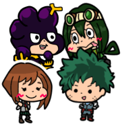 Sticker of My hero academia