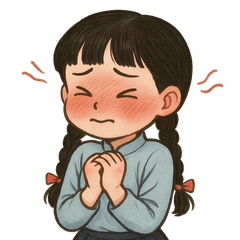 燈下的春風少女