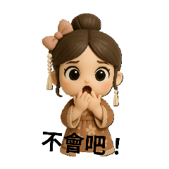 可愛古風Q版貼圖
