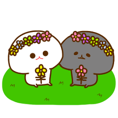 mizime-chan and urami-chan (spring)