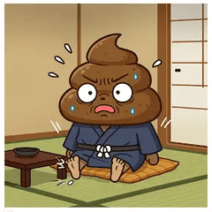 頑固じじぃのひとことスタンプ