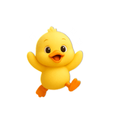 Naughty little duck.