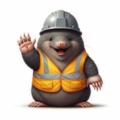 モグラ建設クルーの日常