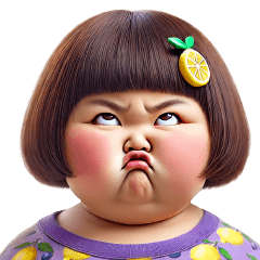 Chubby Girl Funny face 78(NoText)