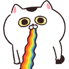 Cat sticker too free Extra edition