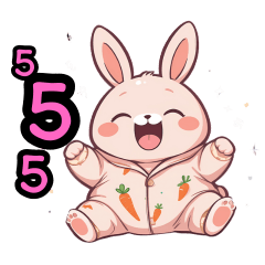 Chubby Bunny Daily Pastel