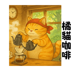 橘貓咖啡（Coffee)