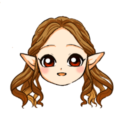 The girl with long ears