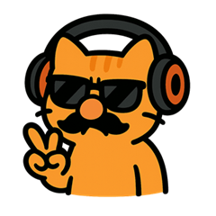 DJ Orange Cat