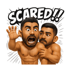 Muscle Bros  Daily Life Stickers