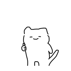 smile cat stamp.cute.