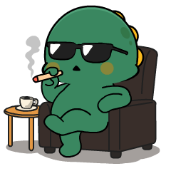 Grumpy Dino 7 : Animated
