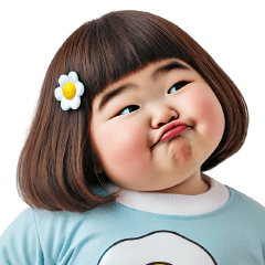 Chubby Girl Funny face 99(BIG)EN