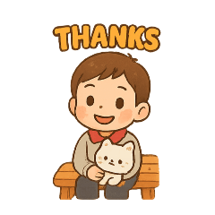 小男孩抱貓的日常