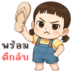 Ayumi the Playful (Big Stickers)