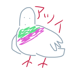 いろんな生き物が喋るスタンプ