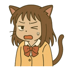 Moody Cat Girl: Silent Reactions