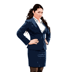 Office Woman 02 - Silent Edition