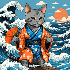 Ukiyo-e cats that can be used every day1