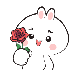 Adorable Rabbit n ew 3 : Effect stickers