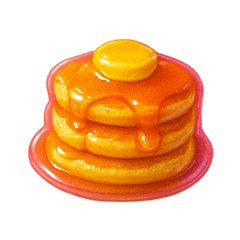 Puffy Dessert & Plate Stickers Vol.3
