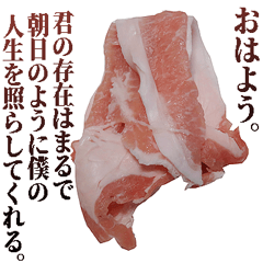 Affirmative Pork meat