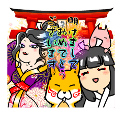 巫女様のお友達