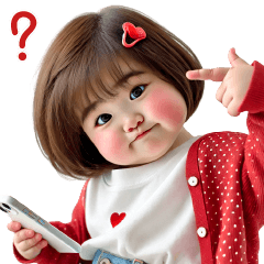 Chubby Funny face girl68 (No text)