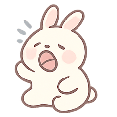 Lazy Bunny Lump :No text