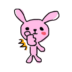 うさぎのような子