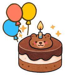 Happy Birthday ! Cute chat for you (P)