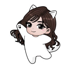 ねこおねえさんのスタンプ